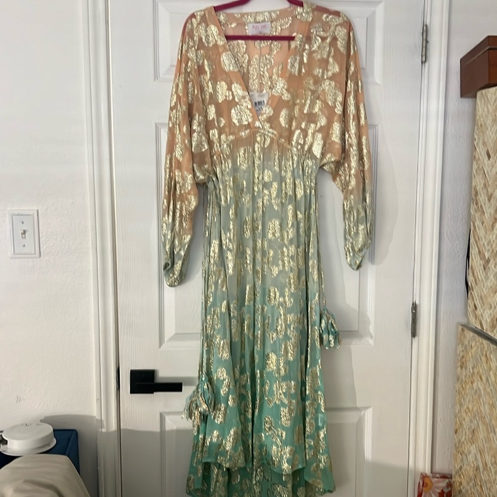 A beautiful dress you can adjust it to fit you